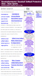 Mobile Screenshot of baseballprotectoi.com
